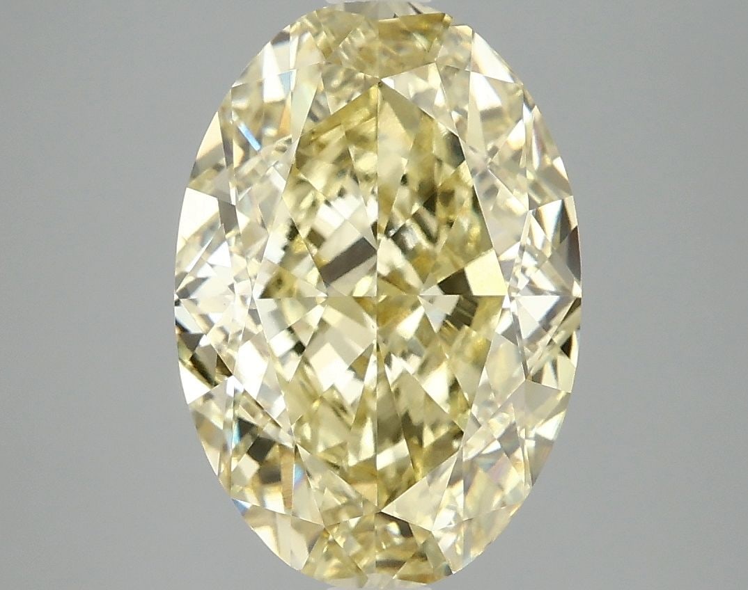 Loose Diamond - OVAL 5.07ct Fancy Intense Yellow VVS2: Loose Diamond - OVAL 5.07ct Fancy Intense Yellow VVS2 Source: This is a real non-mined Diamond that has been grown in a lab Shape: OVAL Carats: 5.07 Color: Fancy Intense Yellow Certification: IGI Vide