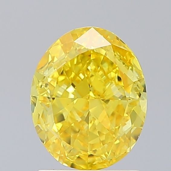 Loose Diamond - OVAL 2.03ct Fancy Vivid Yellow VS1: Loose Diamond - OVAL 2.03ct Fancy Vivid Yellow VS1 Source: This is a real non-mined Diamond that has been grown in a lab Shape: OVAL Carats: 2.03 Color: Fancy Vivid Yellow Certification: IGI Video:
