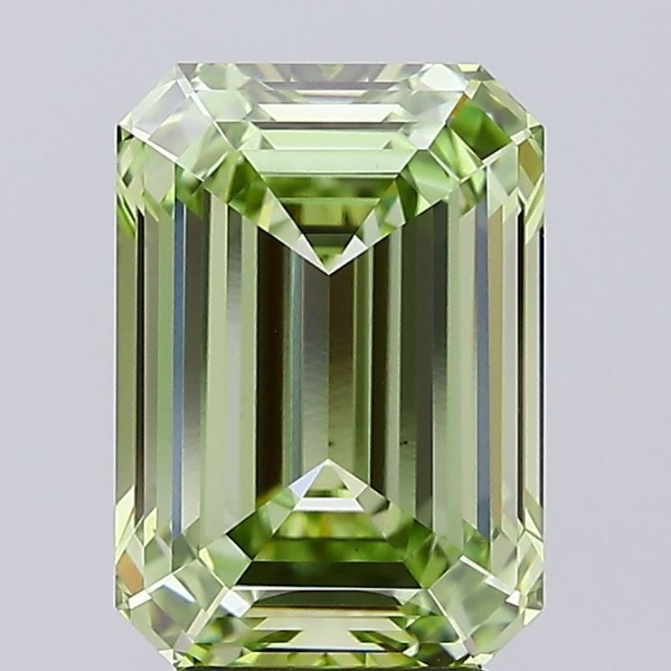Loose Diamond - EMERALD 4.05ct Fancy Intense Green VS1: Loose Diamond - EMERALD 4.05ct Fancy Intense Green VS1 Source: This is a real non-mined Diamond that has been grown in a lab Shape: EMERALD Carats: 4.05 Color: Fancy Intense Green Certification: IGI V