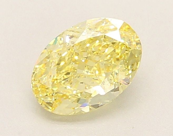 Loose Diamond - OVAL 1.02ct Fancy Intense Yellow VS1: Loose Diamond - OVAL 1.02ct Fancy Intense Yellow VS1 Source: This is a real non-mined Diamond that has been grown in a lab Shape: OVAL Carats: 1.02 Color: Fancy Intense Yellow Certification: IGI Video