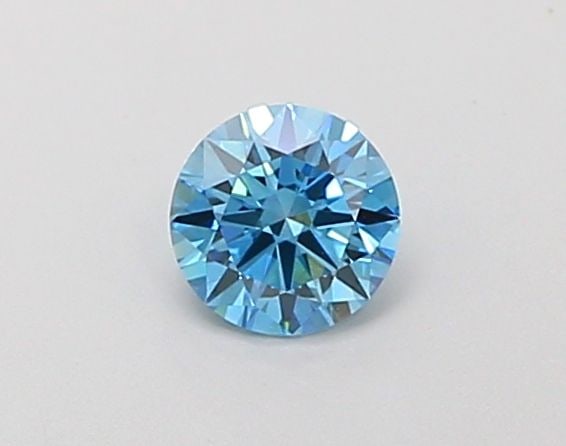 Ideal Loose Diamond - ROUND 0.3ct Fancy Vivid Blue VVS2: Ideal Loose Diamond - ROUND 0.3ct Fancy Vivid Blue VVS2 Source: This is a real non-mined Diamond that has been grown in a lab Shape: ROUND Carats: 0.3 Color: Fancy Vivid Blue Certification: IGI Video: