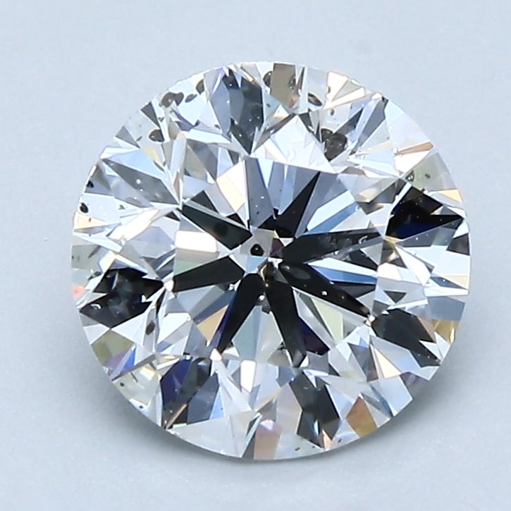 Loose Diamond - Round 2ct D SI2: Loose Diamond - Round 2ct D SI2 Source: Natural Mined Diamond Shape: Round Carats: 2 Color: D Clarity: SI2 Certification: GIA Condition: Pre-Owned PLEASE NOTE: Framed, Large, or heavy items do not hav