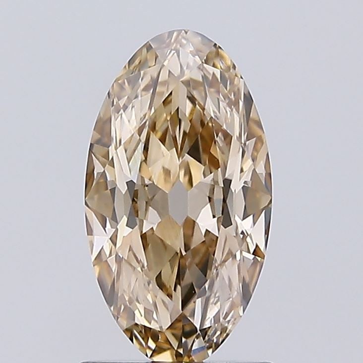 Loose Diamond - OVAL 1.06ct Fancy Light Brown VS1: Loose Diamond - OVAL 1.06ct Fancy Light Brown VS1 Source: Natural Shape: OVAL Carats: 1.06 Color: Fancy Light Brown Certification: NONE Video: