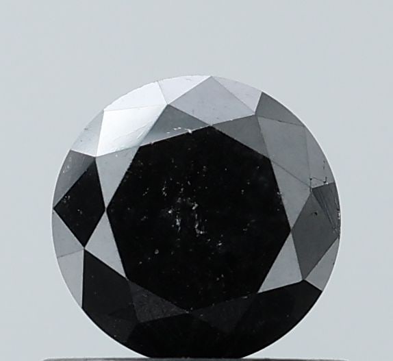 Loose Diamond - ROUND 0.83ct Fancy Black VVS2: Loose Diamond - ROUND 0.83ct Fancy Black VVS2 Source: Natural Shape: ROUND Carats: 0.83 Color: Fancy Black Certification: NONE Video: