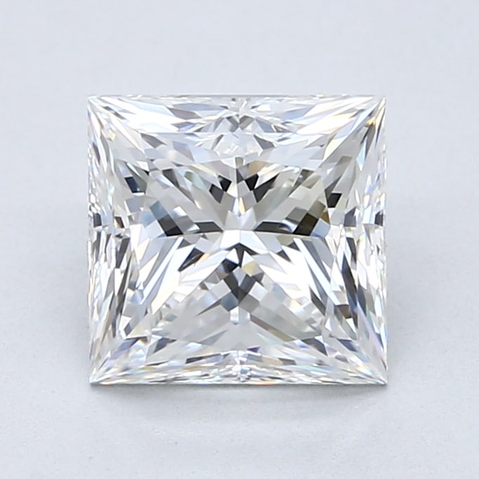Loose Diamond - PRINCESS 2.5ct E VS2: Loose Diamond - PRINCESS 2.5ct E VS2 Source: Natural Mined Diamond Shape: PRINCESS Carats: 2.5 Color: E Clarity: VS2 Certification: GIA Condition: Pre-Owned PLEASE NOTE: Framed, Large, or heavy items
