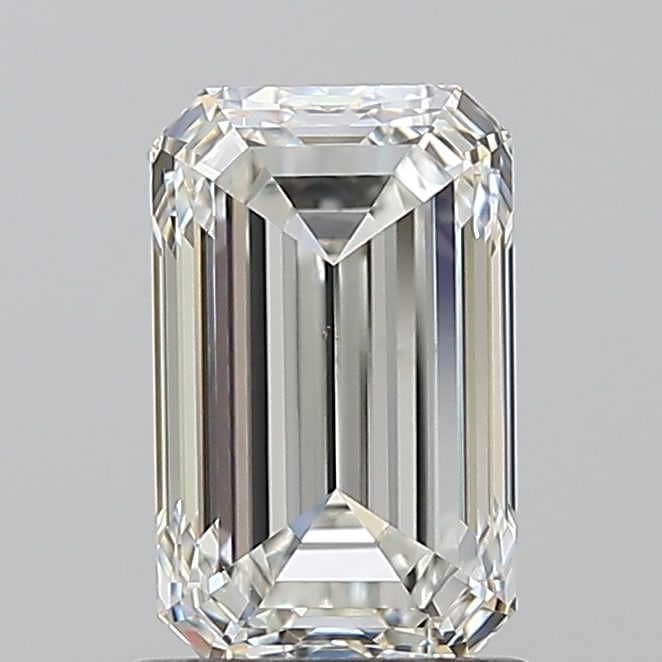 Loose Diamond - EMERALD 1.5ct H VS1: Loose Diamond - EMERALD 1.5ct H VS1 Source: Natural Mined Diamond Shape: EMERALD Carats: 1.5 Color: H Clarity: VS1 Certification: GIA Condition: Pre-Owned PLEASE NOTE: Framed, Large, or heavy items do