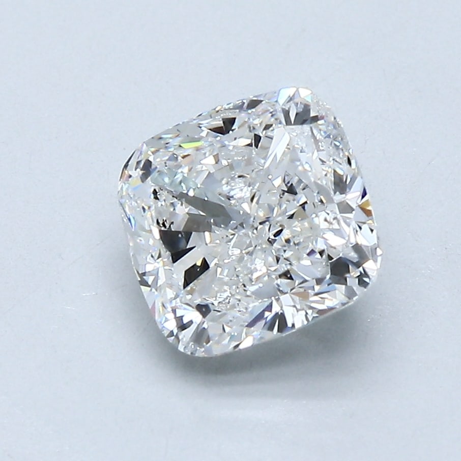 Loose Diamond - CUSHION 2ct F I1: Loose Diamond - CUSHION 2ct F I1 Source: Natural Mined Diamond Shape: CUSHION Carats: 2 Color: F Clarity: I1 Certification: GIA Condition: Pre-Owned PLEASE NOTE: Framed, Large, or heavy items do not h