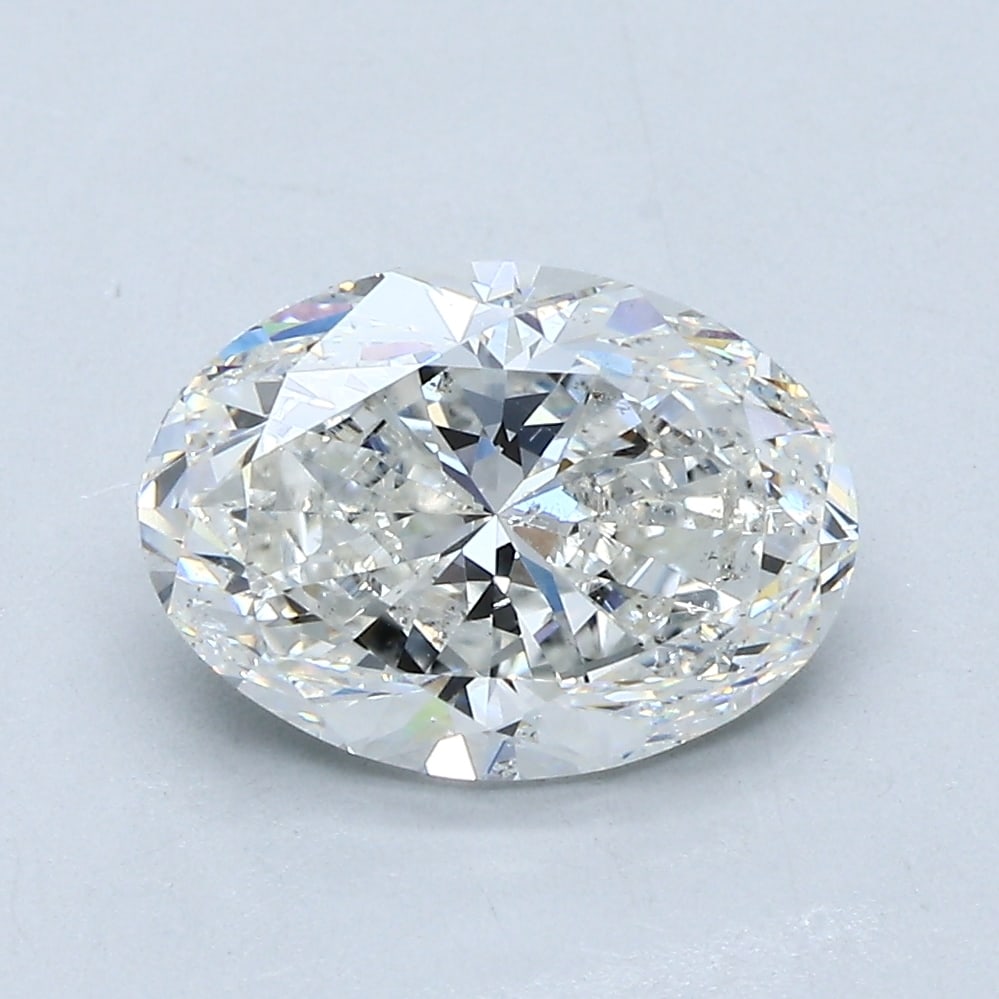 Loose Diamond - OVAL 2.51ct G SI2: Loose Diamond - OVAL 2.51ct G SI2 Source: Natural Mined Diamond Shape: OVAL Carats: 2.51 Color: G Clarity: SI2 Certification: GIA Condition: Pre-Owned PLEASE NOTE: Framed, Large, or heavy items do not