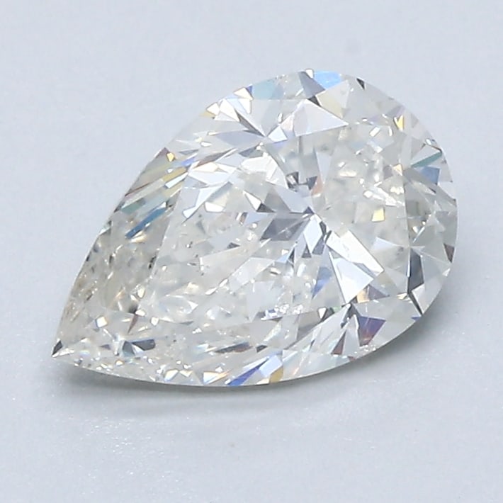 Loose Diamond - PEAR 1.2ct H SI1: Loose Diamond - PEAR 1.2ct H SI1 Source: Natural Mined Diamond Shape: PEAR Carats: 1.2 Color: H Clarity: SI1 Certification: GIA Condition: Pre-Owned PLEASE NOTE: Framed, Large, or heavy items do not h