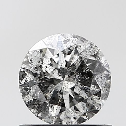 Loose Diamond - ROUND 0.63ct Salt and Pepper VVS1: Loose Diamond - ROUND 0.63ct Salt and Pepper VVS1 Source: Natural Shape: ROUND Carats: 0.63 Color: Salt and Pepper Certification: NONE Video: