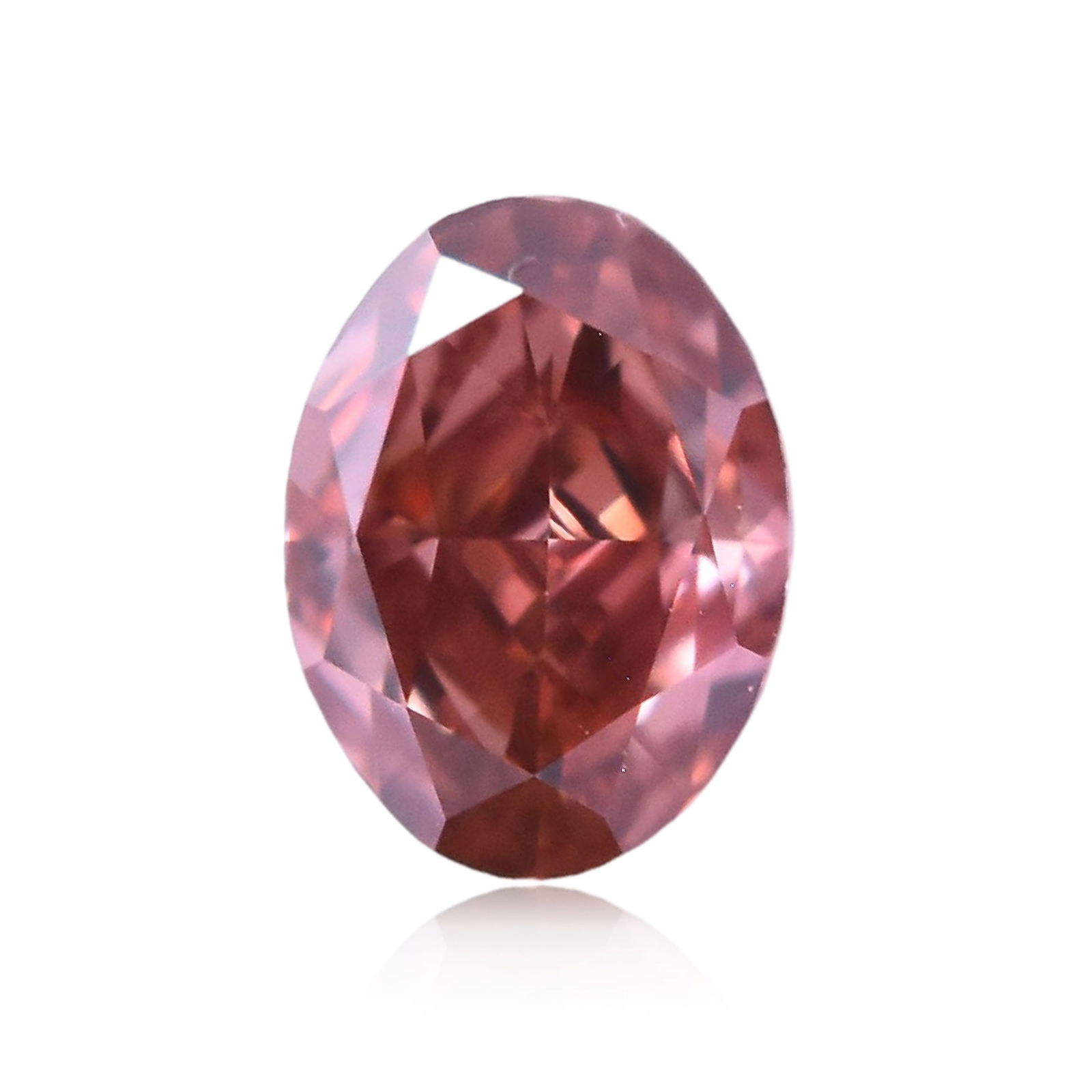 Loose Diamond - OVAL 0.24ct Fancy Deep Orangey Pink VVS2: Loose Diamond - OVAL 0.24ct Fancy Deep Orangey Pink VVS2 Source: Natural Shape: OVAL Carats: 0.24 Color: Fancy Deep Orangey Pink Certification: GIA Video: