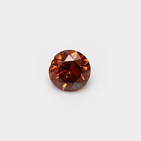 Loose Diamond - ROUND 0.14ct Fancy Deep Brown Orange SI1: Loose Diamond - ROUND 0.14ct Fancy Deep Brown Orange SI1 Source: Natural Shape: ROUND Carats: 0.14 Color: Fancy Deep Brown Orange Certification: GIA Video: