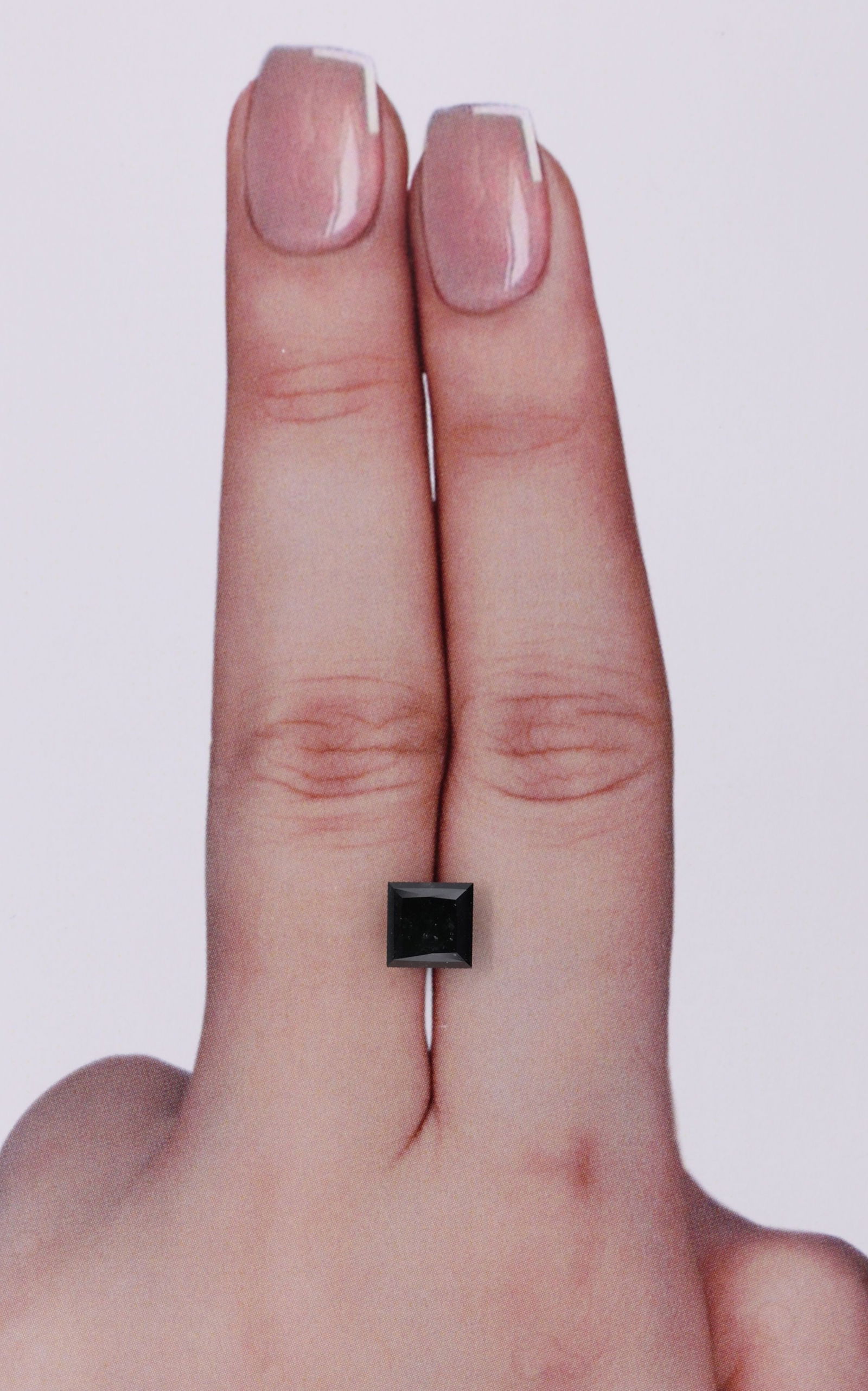 Loose Diamond - PRINCESS 1.24ct Black: Loose Diamond - PRINCESS 1.24ct Black Source: Natural Shape: PRINCESS Carats: 1.24 Color: Black Certification: IGI Video: