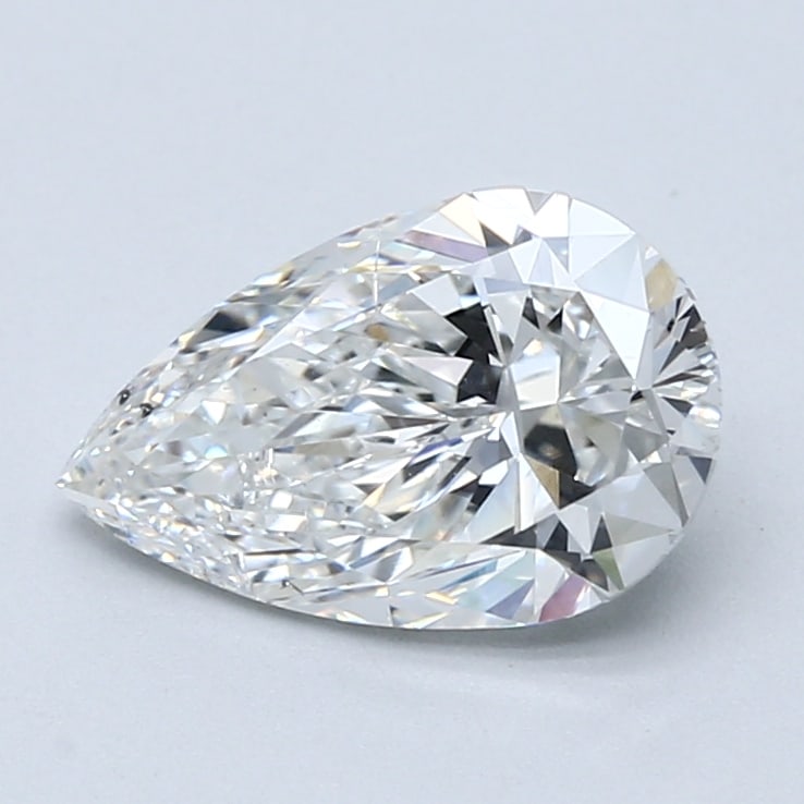 Loose Diamond - PEAR 2.01ct F SI2: Loose Diamond - PEAR 2.01ct F SI2 Source: Natural Mined Diamond Shape: PEAR Carats: 2.01 Color: F Clarity: SI2 Certification: GIA Condition: Pre-Owned PLEASE NOTE: Framed, Large, or heavy items do not