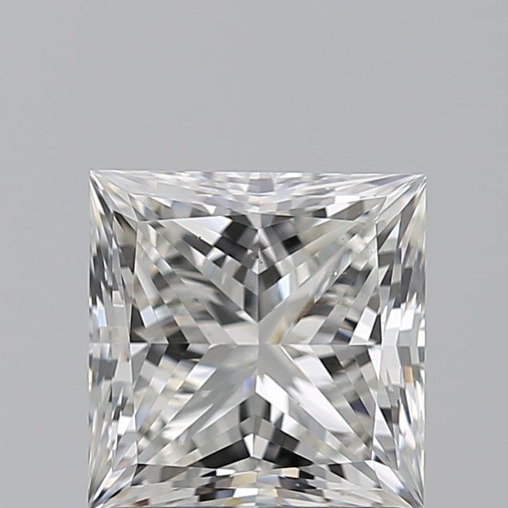 Loose Diamond - PRINCESS 1.7ct H VS2: Loose Diamond - PRINCESS 1.7ct H VS2 Source: Natural Mined Diamond Shape: PRINCESS Carats: 1.7 Color: H Clarity: VS2 Certification: GIA Condition: Pre-Owned PLEASE NOTE: Framed, Large, or heavy items