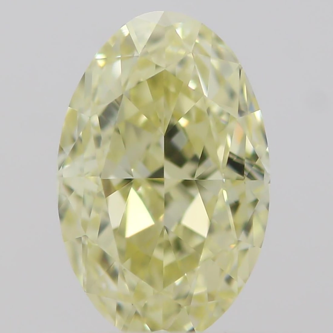 Loose Diamond - OVAL 0.6ct Fancy Light Yellow VS1: Loose Diamond - OVAL 0.6ct Fancy Light Yellow VS1 Source: Natural Shape: OVAL Carats: 0.6 Color: Fancy Light Yellow Certification: GIA Video: