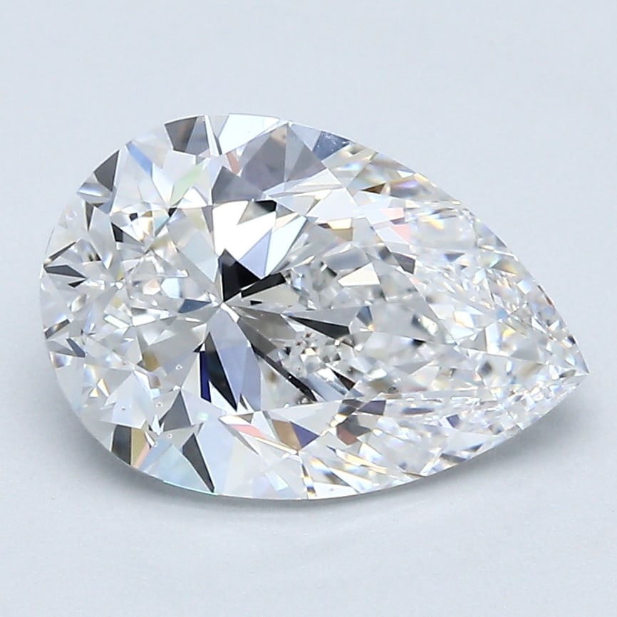 Loose Diamond - PEAR 2.51ct D VS2: Loose Diamond - PEAR 2.51ct D VS2 Source: Natural Mined Diamond Shape: PEAR Carats: 2.51 Color: D Clarity: VS2 Certification: GIA Condition: Pre-Owned PLEASE NOTE: Framed, Large, or heavy items do not