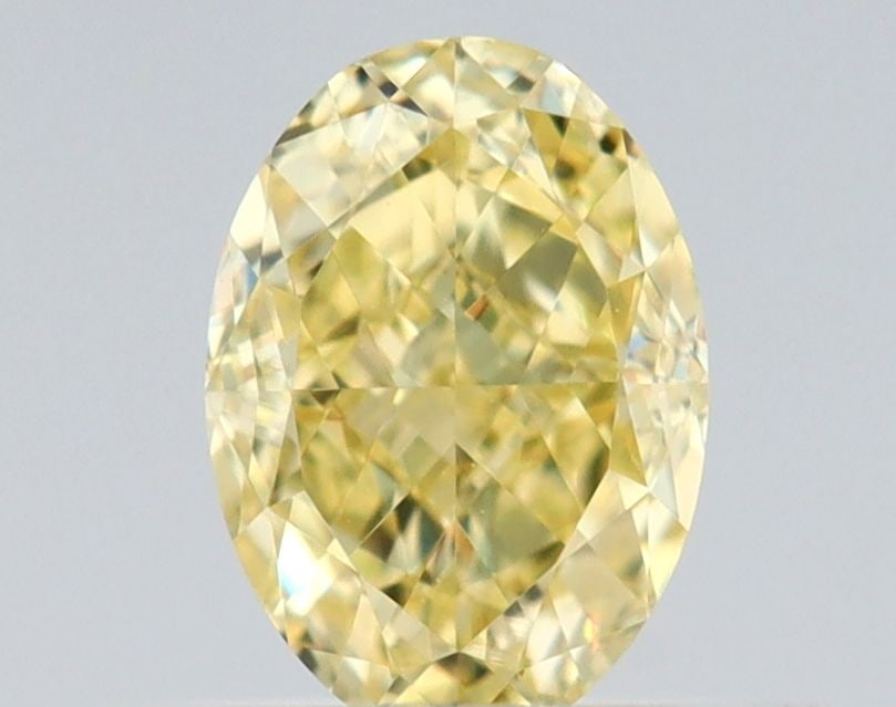 Loose Diamond - OVAL 0.5ct Fancy Yellow VS1: Loose Diamond - OVAL 0.5ct Fancy Yellow VS1 Source: Natural Shape: OVAL Carats: 0.5 Color: Fancy Yellow Certification: GIA Video: