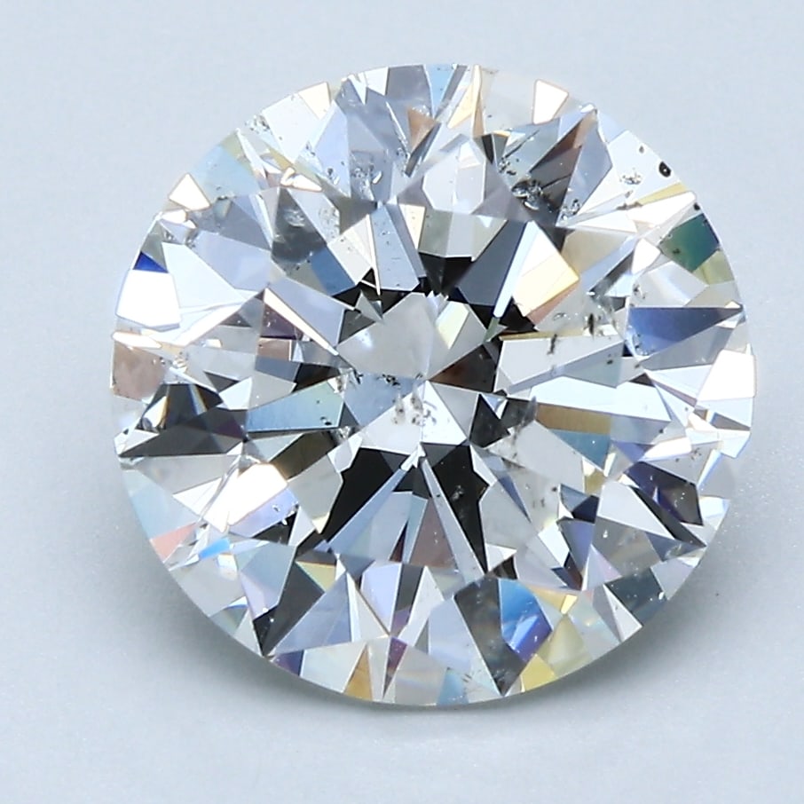 Loose Diamond - Round 3.91ct G SI2: Loose Diamond - Round 3.91ct G SI2 Source: Natural Mined Diamond Shape: Round Carats: 3.91 Color: G Clarity: SI2 Certification: GIA Condition: Pre-Owned PLEASE NOTE: Framed, Large, or heavy items do n