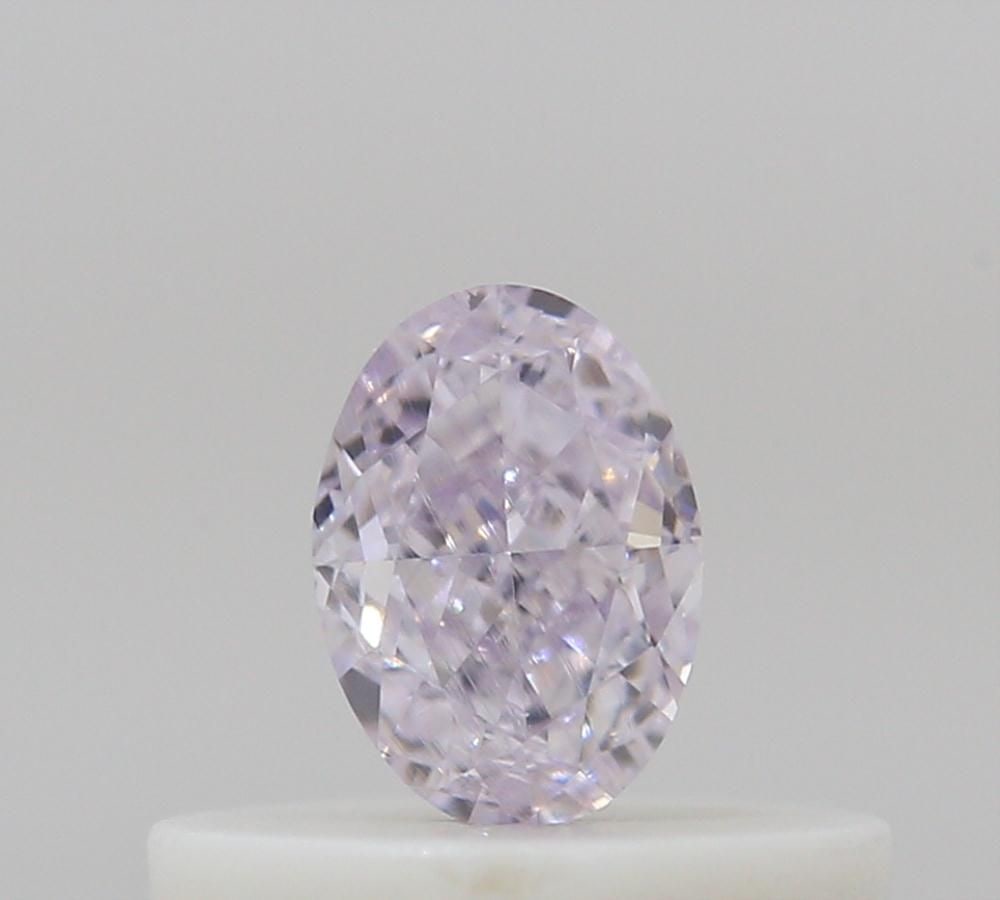 Loose Diamond - OVAL 0.26ct Fancy Light Pinkish Purple SI1: Loose Diamond - OVAL 0.26ct Fancy Light Pinkish Purple SI1 Source: Natural Shape: OVAL Carats: 0.26 Color: Fancy Light Pinkish Purple Certification: GIA PLEASE NOTE: Framed, Large, or heavy items do n