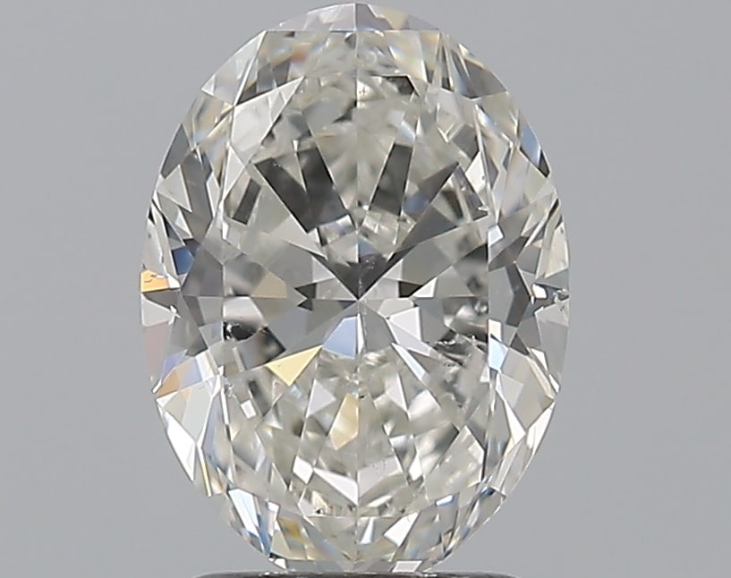 Loose Diamond - OVAL 2ct H SI1: Loose Diamond - OVAL 2ct H SI1 Source: Natural Mined Diamond Shape: OVAL Carats: 2 Color: H Clarity: SI1 Certification: GIA Condition: Pre-Owned PLEASE NOTE: Framed, Large, or heavy items do not have