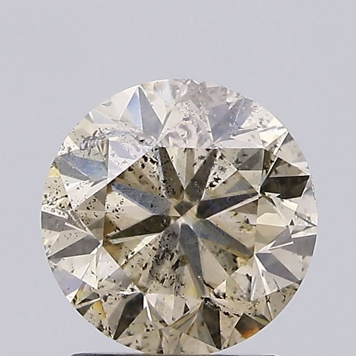 Loose Diamond - ROUND 2.0ct Fancy Light Brown I1 (1 of 1)