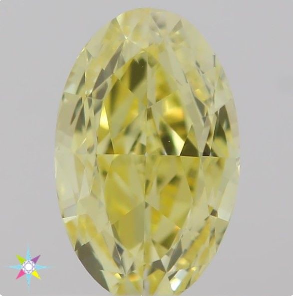 Loose Diamond - OVAL 0.45ct Fancy Intense Yellow VS1: Loose Diamond - OVAL 0.45ct Fancy Intense Yellow VS1 Source: Natural Shape: OVAL Carats: 0.45 Color: Fancy Intense Yellow Certification: GIA Video: