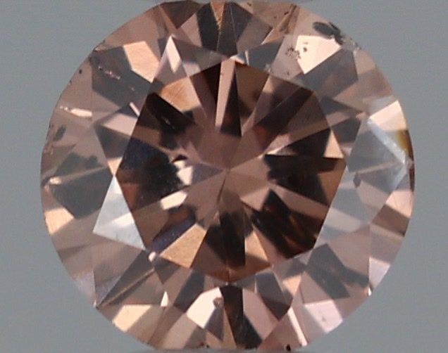 Loose Diamond - ROUND 0.34ct Fancy Brownish Orangey Pink: Loose Diamond - ROUND 0.34ct Fancy Brownish Orangey Pink Source: Natural Shape: ROUND Carats: 0.34 Color: Fancy Brownish Orangey Pink Certification: GIA Video: