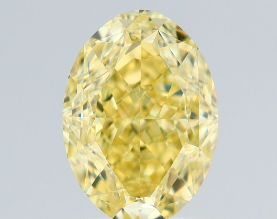 Loose Diamond - OVAL 1.16ct Fancy Intense Yellow VVS2: Loose Diamond - OVAL 1.16ct Fancy Intense Yellow VVS2 Source: Natural Shape: OVAL Carats: 1.16 Color: Fancy Intense Yellow Certification: GIA Video: