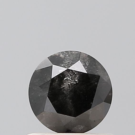 Loose Diamond - ROUND 0.7ct Salt and Pepper VVS2: Loose Diamond - ROUND 0.7ct Salt and Pepper VVS2 Source: Natural Shape: ROUND Carats: 0.7 Color: Salt and Pepper Certification: NONE Video: