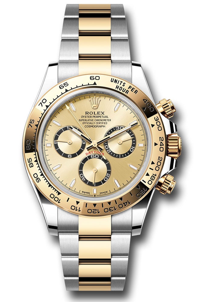 Rolex Daytona 126503 Oyster Bracelet Men's Gold Dial 2024 New Card: Rolex Daytona 126503 Oyster Bracelet Men's Gold Dial 2024 New Card This Rolex Daytona features a gold dial, fixed bezel, and Oyster bracelet. The watch is identified by reference number 126503 and com