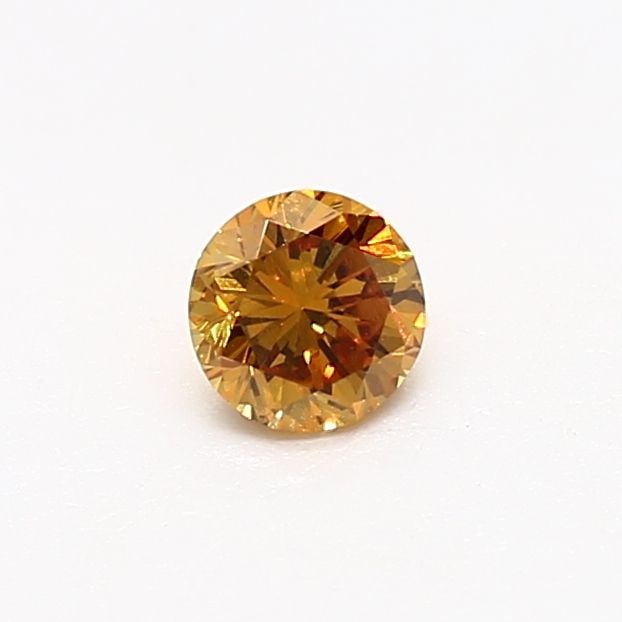 Loose Diamond - ROUND 0.3ct Fancy Deep Orange Yellow SI2 (1 of 1)