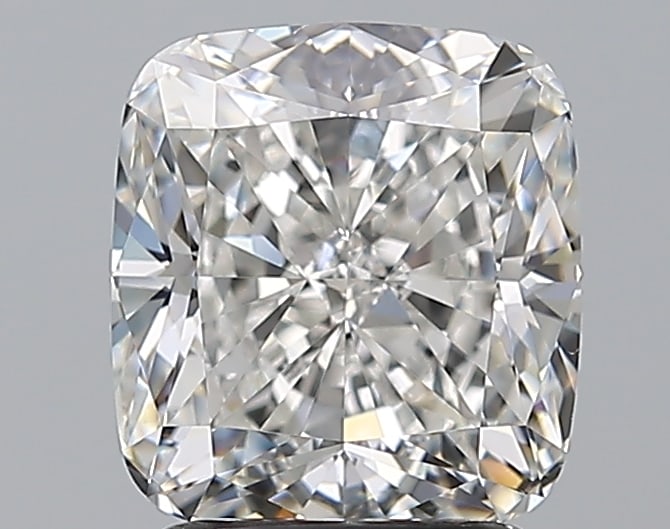 Loose Diamond - CUSHION 2.5ct G VS1: Loose Diamond - CUSHION 2.5ct G VS1 Source: Natural Mined Diamond Shape: CUSHION Carats: 2.5 Color: G Clarity: VS1 Certification: GIA Condition: Pre-Owned PLEASE NOTE: Framed, Large, or heavy items do