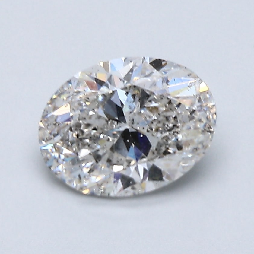 Loose Diamond - OVAL 1.5ct G SI2: Loose Diamond - OVAL 1.5ct G SI2 Source: Natural Mined Diamond Shape: OVAL Carats: 1.5 Color: G Clarity: SI2 Certification: GIA Condition: Pre-Owned PLEASE NOTE: Framed, Large, or heavy items do not h