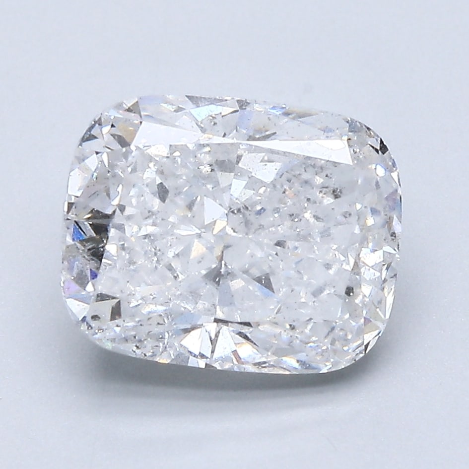 Loose Diamond - CUSHION 3.27ct D I1: Loose Diamond - CUSHION 3.27ct D I1 Source: Natural Mined Diamond Shape: CUSHION Carats: 3.27 Color: D Clarity: I1 Certification: GIA Condition: Pre-Owned PLEASE NOTE: Framed, Large, or heavy items do