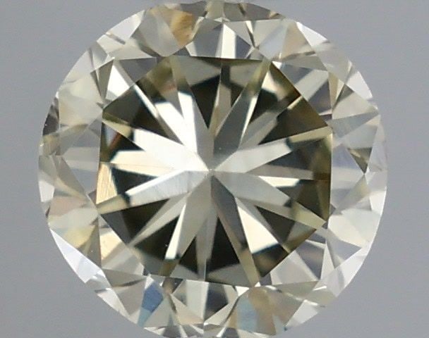 Loose Diamond - ROUND 0.37ct Fancy Light Grayish Greenish Yellow (1 of 1)