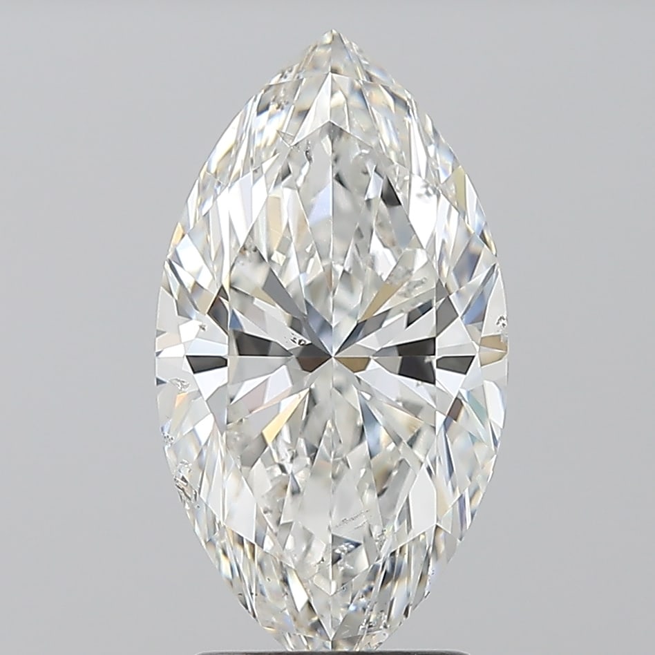 Loose Diamond - MARQUISE 2.51ct G SI2: Loose Diamond - MARQUISE 2.51ct G SI2 Source: Natural Mined Diamond Shape: MARQUISE Carats: 2.51 Color: G Clarity: SI2 Certification: GIA Condition: Pre-Owned PLEASE NOTE: Framed, Large, or heavy item