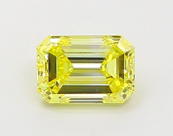 Loose Diamond - EMERALD 1.19ct Fancy Intense Yellow VS2: Loose Diamond - EMERALD 1.19ct Fancy Intense Yellow VS2 Source: This is a real non-mined Diamond that has been grown in a lab Shape: EMERALD Carats: 1.19 Color: Fancy Intense Yellow Certification: IGI