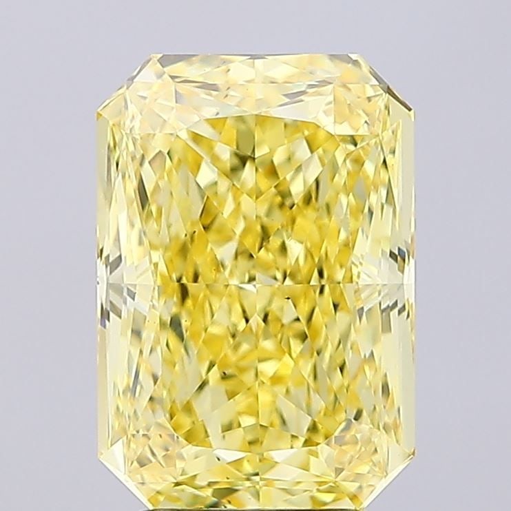 Loose Diamond - RADIANT 4.03ct Fancy Vivid Yellow VS2: Loose Diamond - RADIANT 4.03ct Fancy Vivid Yellow VS2 Source: This is a real non-mined Diamond that has been grown in a lab Shape: RADIANT Carats: 4.03 Color: Fancy Vivid Yellow Certification: IGI Vid