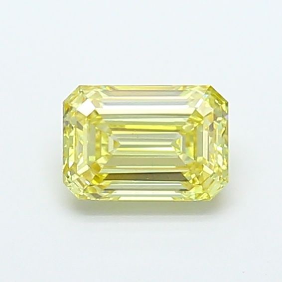 Loose Diamond - EMERALD 2.0ct Fancy Yellow VS2: Loose Diamond - EMERALD 2.0ct Fancy Yellow VS2 Source: This is a real non-mined Diamond that has been grown in a lab Shape: EMERALD Carats: 2.0 Color: Fancy Yellow Certification: IGI Video: