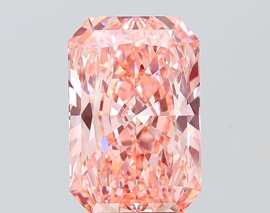 Loose Diamond - RADIANT 5.08ct Fancy Vivid Orange VS1: Loose Diamond - RADIANT 5.08ct Fancy Vivid Orange VS1 Source: This is a real non-mined Diamond that has been grown in a lab Shape: RADIANT Carats: 5.08 Color: Fancy Vivid Orange Certification: IGI PLE