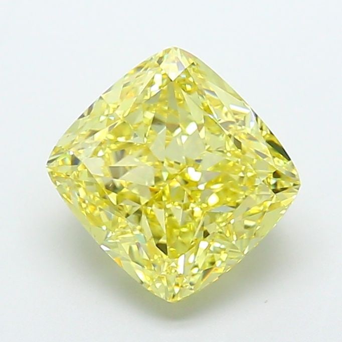 Loose Diamond - CUSHION MODIFIED 6.05ct Fancy Intense Yellow VS1: Loose Diamond - CUSHION MODIFIED 6.05ct Fancy Intense Yellow VS1 Source: This is a real non-mined Diamond that has been grown in a lab Shape: CUSHION MODIFIED Carats: 6.05 Color: Fancy Intense Yellow