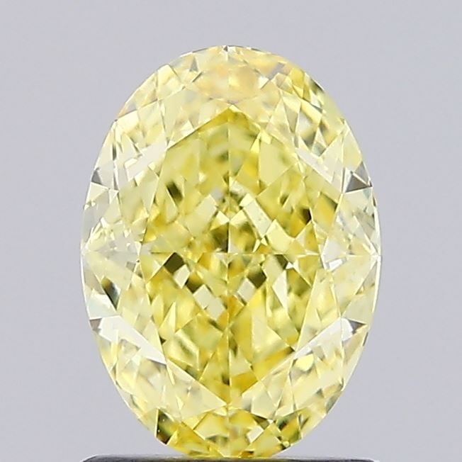 Loose Diamond - OVAL 1.5ct Fancy Intense Yellow VS1: Loose Diamond - OVAL 1.5ct Fancy Intense Yellow VS1 Source: This is a real non-mined Diamond that has been grown in a lab Shape: OVAL Carats: 1.5 Color: Fancy Intense Yellow Certification: IGI Video: