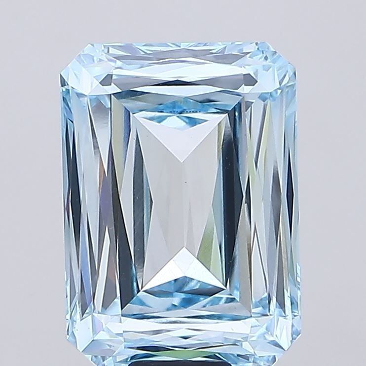 Loose Diamond - RADIANT 20.04ct Fancy Vivid Blue VS1: Loose Diamond - RADIANT 20.04ct Fancy Vivid Blue VS1 Source: This is a real non-mined Diamond that has been grown in a lab Shape: RADIANT Carats: 20.04 Color: Fancy Vivid Blue Certification: IGI Video