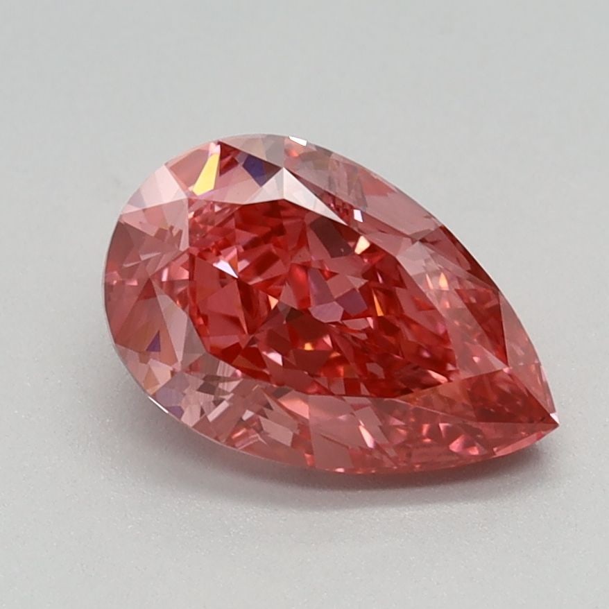 Loose Diamond - PEAR 1.21ct Fancy Vivid Pink VS2: Loose Diamond - PEAR 1.21ct Fancy Vivid Pink VS2 Source: This is a real non-mined Diamond that has been grown in a lab Shape: PEAR Carats: 1.21 Color: Fancy Vivid Pink Certification: IGI Video: