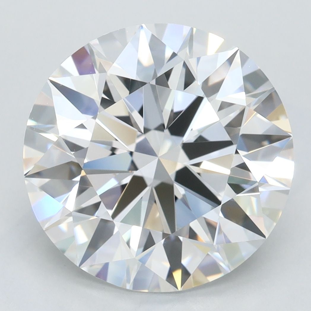 Loose Diamond - ROUND 4.54ct D VVS2: Loose Diamond - ROUND 4.54ct D VVS2 Source: This is a real non-mined Diamond that has been grown in a lab Shape: ROUND Carats: 4.54 Color: D Clarity: VVS2 Certification: GIA Video: