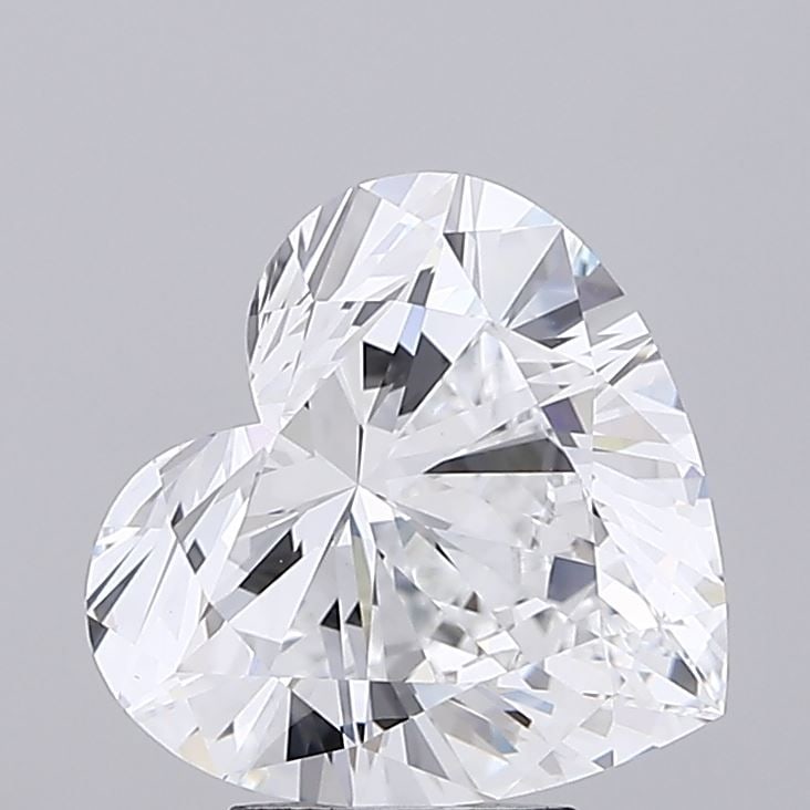 Loose Diamond - HEART 4.55ct D IF: Loose Diamond - HEART 4.55ct D IF Source: This is a real non-mined Diamond that has been grown in a lab Shape: HEART Carats: 4.55 Color: D Clarity: IF Certification: IGI Video: