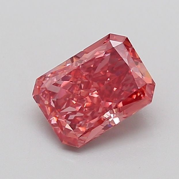 Loose Diamond - RADIANT 1.36ct Fancy Vivid Brownish Pink VS1: Loose Diamond - RADIANT 1.36ct Fancy Vivid Brownish Pink VS1 Source: This is a real non-mined Diamond that has been grown in a lab Shape: RADIANT Carats: 1.36 Color: Fancy Vivid Brownish Pink Certific