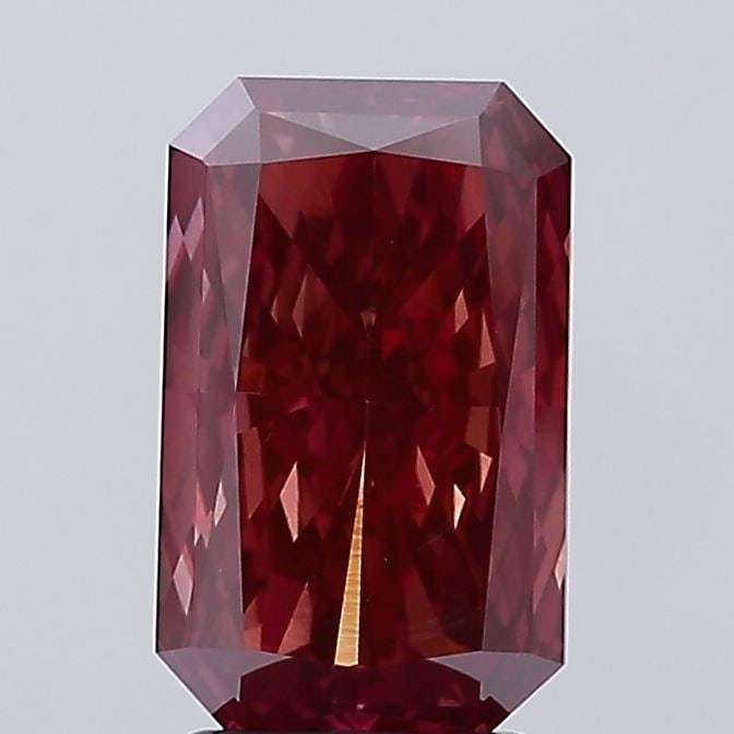 Loose Diamond - RADIANT 2.75ct Fancy Deep Brown Pink VS1: Loose Diamond - RADIANT 2.75ct Fancy Deep Brown Pink VS1 Source: This is a real non-mined Diamond that has been grown in a lab Shape: RADIANT Carats: 2.75 Color: Fancy Deep Brown Pink Certification: I