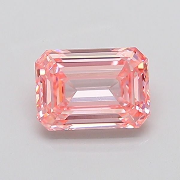 Loose Diamond - EMERALD 2.05ct Fancy Intense Pink VS1: Loose Diamond - EMERALD 2.05ct Fancy Intense Pink VS1 Source: This is a real non-mined Diamond that has been grown in a lab Shape: EMERALD Carats: 2.05 Color: Fancy Intense Pink Certification: IGI PLE